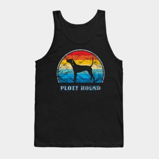 Plott Hound Vintage Design Dog Tank Top